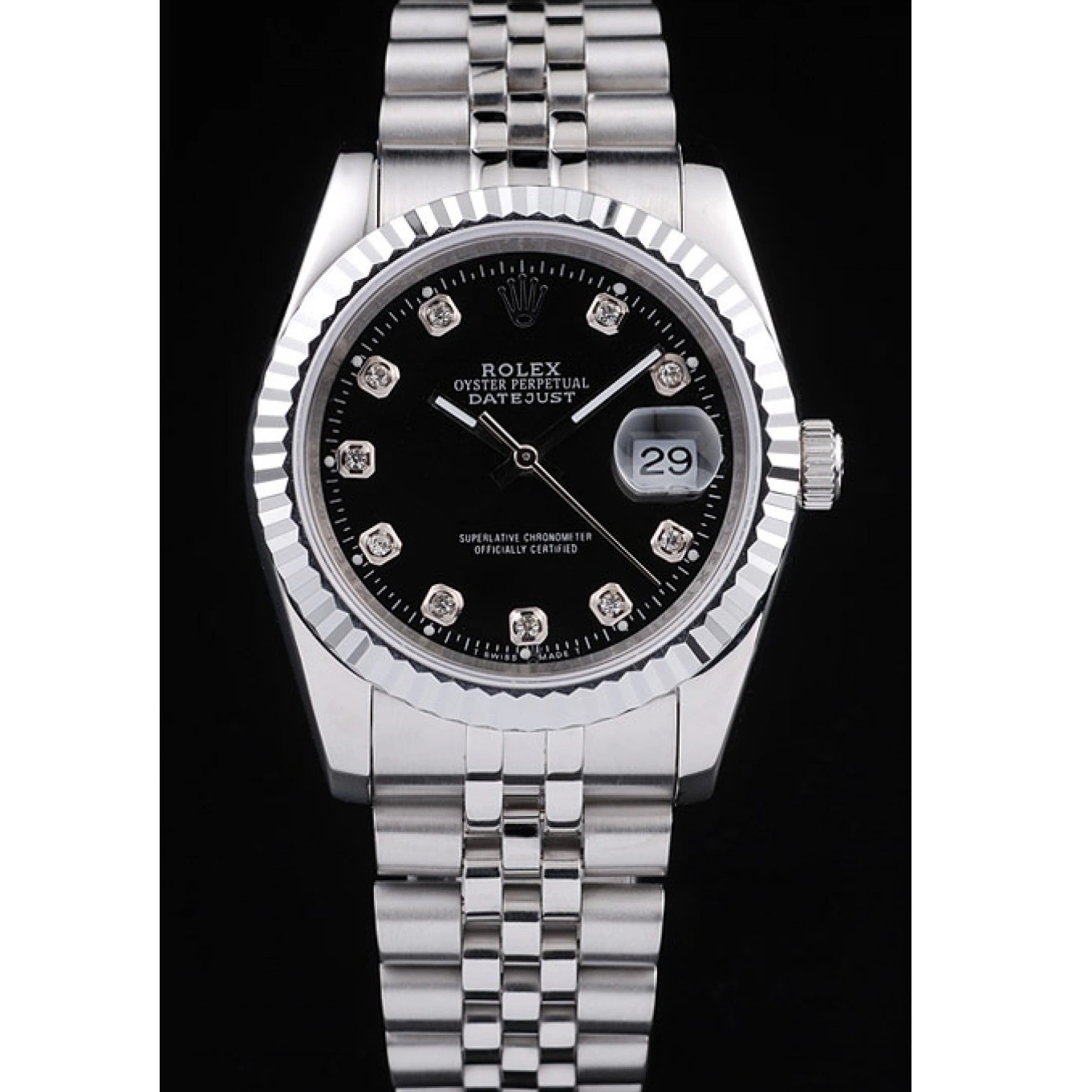 Aaa replica Datejust Swiss Mechanism-srl111 Rolex 0524